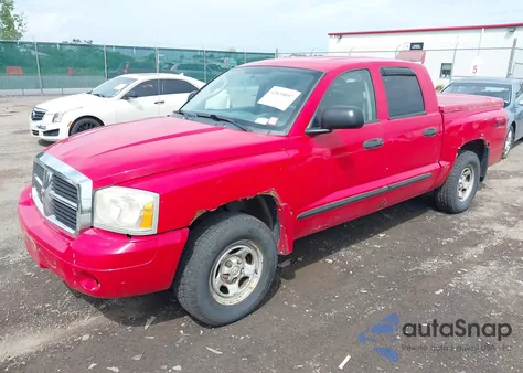 2007 Dodge Dakota Slt from USA, damaged, VIN 1D7HW48N17S128373